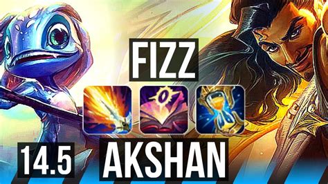 Fizz Vs Akshan Mid Winrate Na Master Youtube