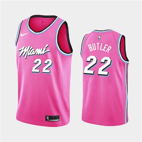 Miami Heat Trikot Jimmy Butler 22 2018-19 Nike Pink Swingman - Herren