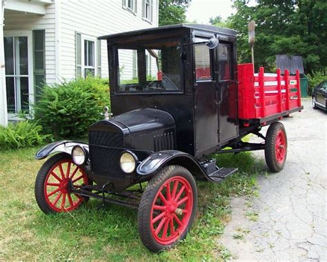 1926 Ford Model Tt Oak Bodied Pickup Truck Old Pickup Trucks Ford