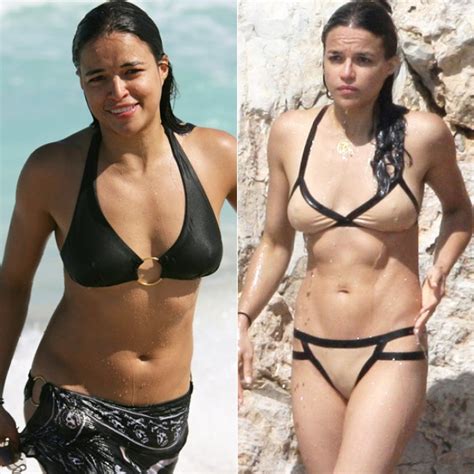 Michelle Rodríguez luce bikini en Francia