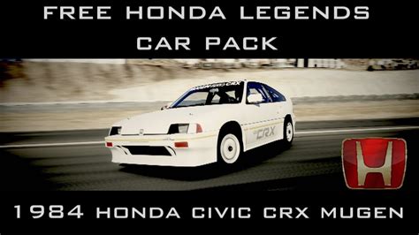 Forza 5 Free Car 1984 Honda Civic Crx Mugen Honda Legends Car Pack Youtube