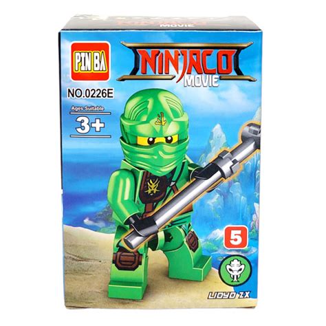 Конструктор Фигурка Персонаж Зеленый ниндзя Ninjago Lioyo - купить с ...