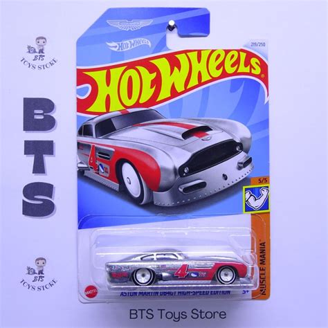 Jual Hot Wheels Aston Martin Db Gt High Speed Edition Abu Shopee Indonesia