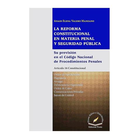 La Reforma Constitucional En Materia Penal Y Seguridad Pública