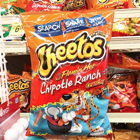 Flamin Hot Chipotle Ranch Cheetos PS Food