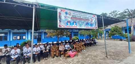 Peringati Hari Guru Ke Kapolsek Tanjung Lubuk Hadir Di Smp N