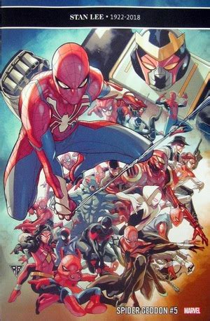 Spider Geddon No Variant Connecting Cover In Hyuk Lee Marvel