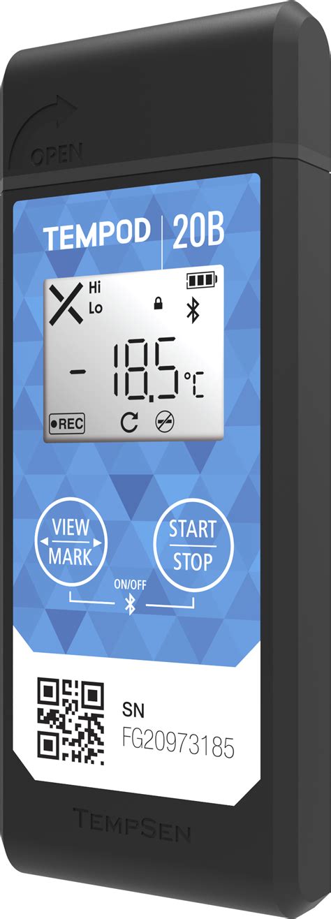 Tempsen Tempod B Bluetooth Temperature Data Logger