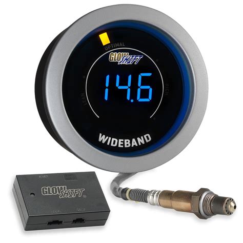 Glowshift Tinted Series Digital Wideband Air Fuel Ratio Gauge Walmart