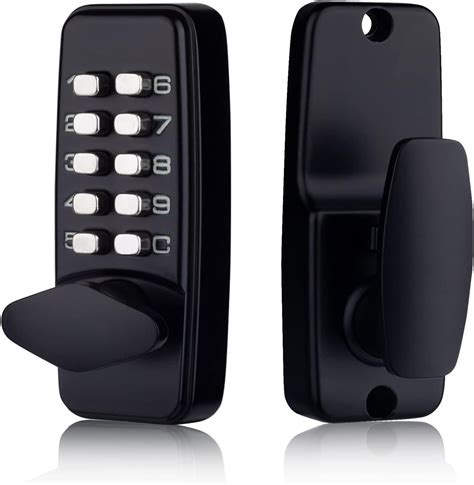 Mechanical Keyless Entry Door Lock With Keypad Door Knob Keyless