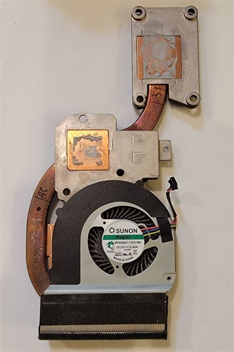 Sunon Cooling Fan With Heatsink Vtngr Integration For Dell Latitude