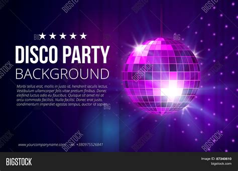 Disco Party Vector & Photo (Free Trial) | Bigstock