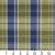 E Blue And Light Green Classic Plaid Jacquard Upholstery Fabric