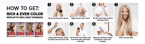 Amazon Schwarzkopf Keratin Color Permanent Hair Color Cream 7 1 Dark Ash Blonde 1 Kit