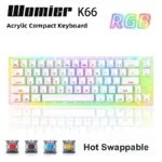 Womier Sk Key Color Oled Display Hot Swap Mechanical Keyboard Unendingtech