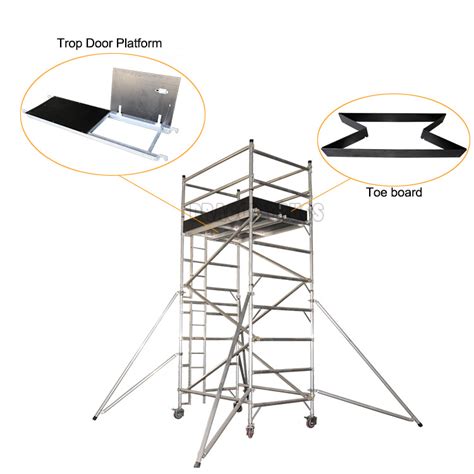 Dragonstage Scaffolding Pipes Portable Indoor Aluminum Scaffolding