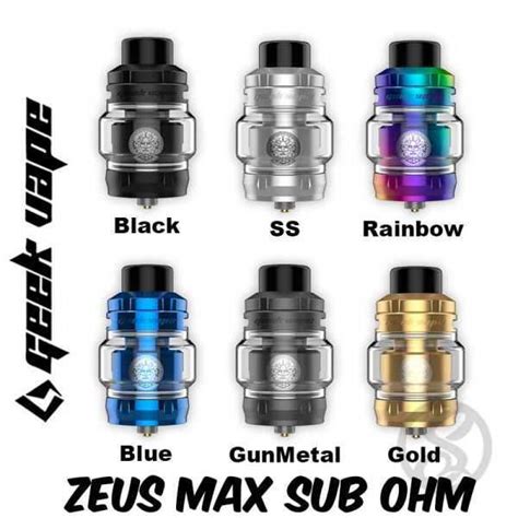 Résistance M pour Zeus Max Geekvape à partir de 2 60