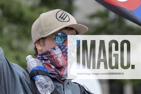 August 12 2018 Charlottesville Virginia Usa A Counter Protester