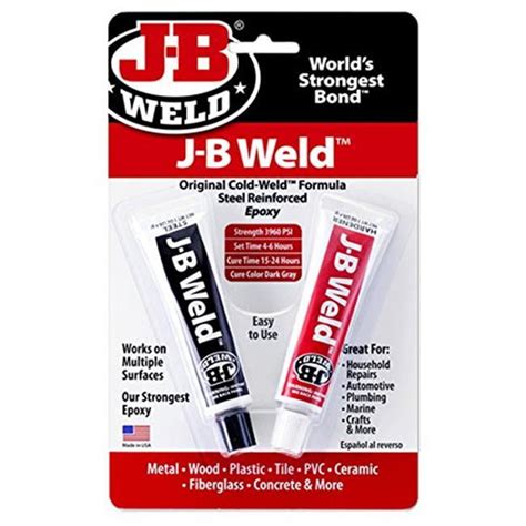 Jb Weld 226863 Metal Fuel Tank Repair Kit