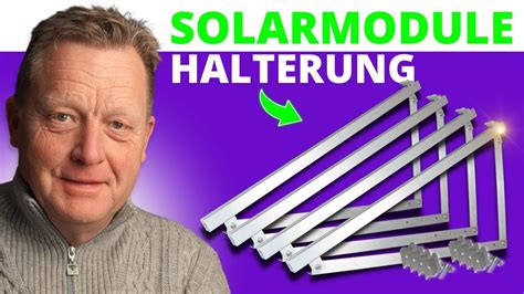 Balkon Solarmodul Halterung Selber Bauen Anleitung YouTube