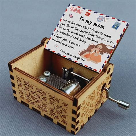 Jual Kotak Musik Kayu Wooden Music Box Kotak Music Kayu Happy Birthday