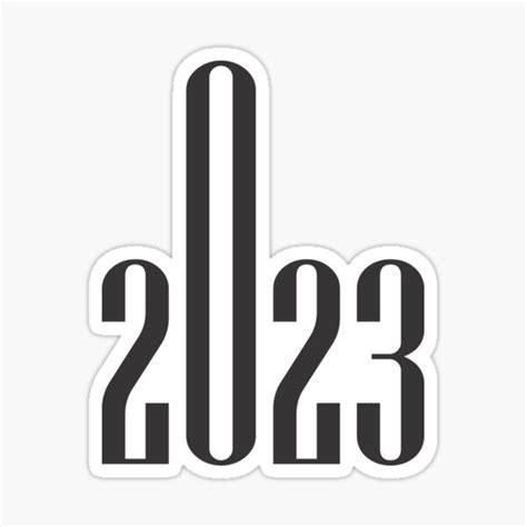 Fuck Funny New Year Sticker For Sale By AddileeBirchler Redbubble