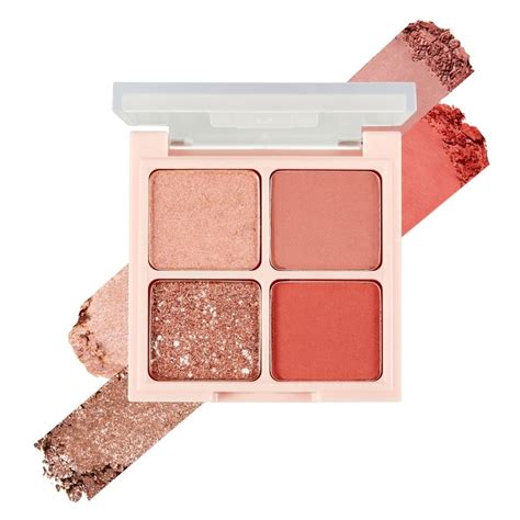 THEFACESHOP Rosy Nude Fmgt Quad Eyeshadow Palette THEFACESHOP Nature Collection