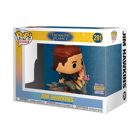 Treasure Planet Jim Hawkins Pop Ride Vinyl Figure