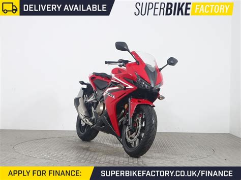 2017 Honda Cbr500r Red With 11089 Miles Used Motorbikes Dealer