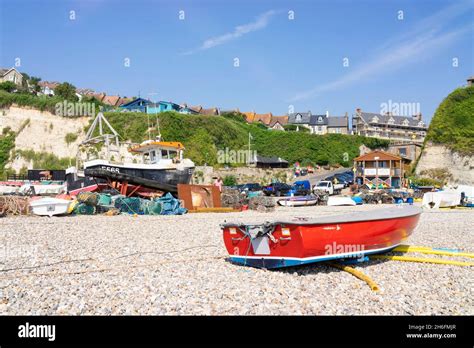 Fishing Boats On Beach Beer Hi Res Stock Photography And Images Alamy