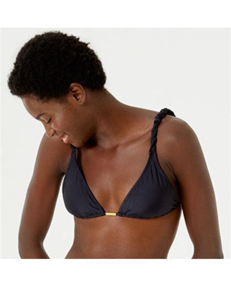 Bikini Tops Top Zuma Liso Preto Brand Blueman