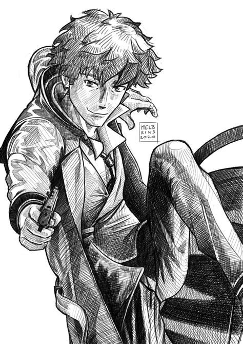 Spike Cowboy Bebop By Melbrins On Deviantart