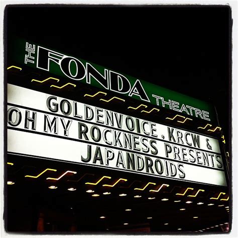 ((Fonda Theatre)) Music Venue in Los Angeles - Oh My Rockness