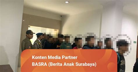 21 Pelajar Di Surabaya Diciduk Satpol Pp Saat Pesta Miras Di Bawah