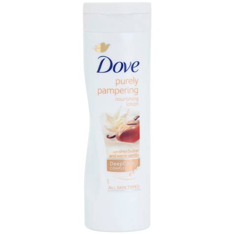 DOVE PURELY PAMPERING SHEA BUTTER Lait Corporel Nourrissant Notino Fr