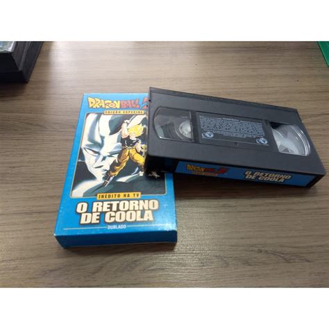 Fita Vhs Dragon Ball Z O Retorno De Coola Original Dublado