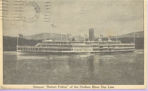 Steamer Robert Fulton Hudson River Day Line P21727