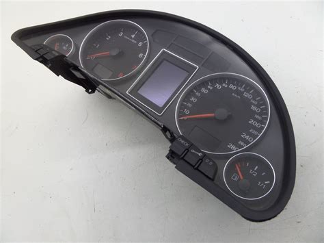 Audi A Speed Instrument Cluster Speedo Gauges B Oem E