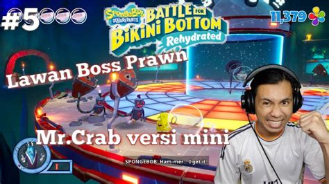 Mermalair Boss Fight Prawn Spongebob Battle For Bikini Bottom Rehydrated Indonesia Part 5