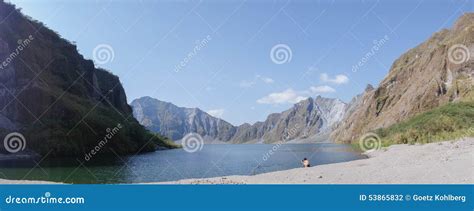 Mount pinatubo crater lake stock photo. Image of pinatubo - 53865832