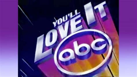 Abc Youll Love It” 1985 1986 Network Promo Youtube