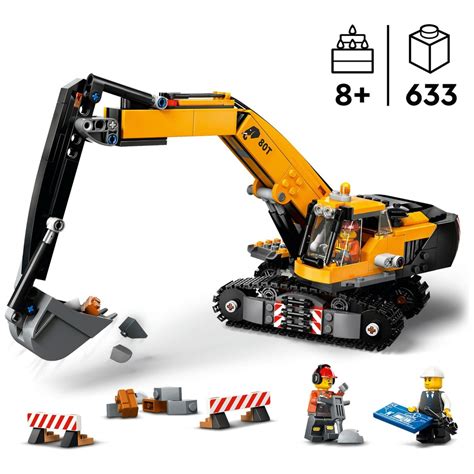 Lego City 60420 Construction Excavator Set Smyths Toys Uk