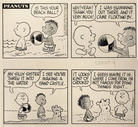 Why Charles M Schulz Gave Peanuts A Black Character 1968 Flashbak