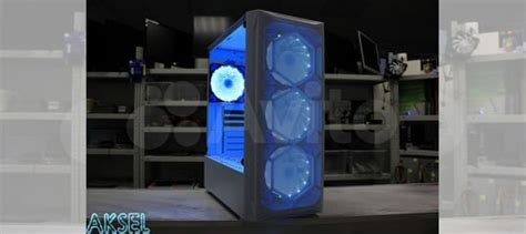 Корпус gamekm White (ATX, 4x120 mm, стекло) купить в Новосибирске ...