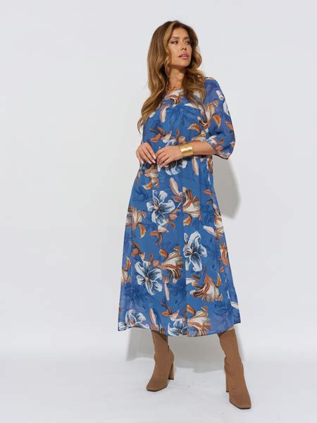 Платье шифоновое нарядное KAIMA shop, 48 размер, Женский, На любой ...