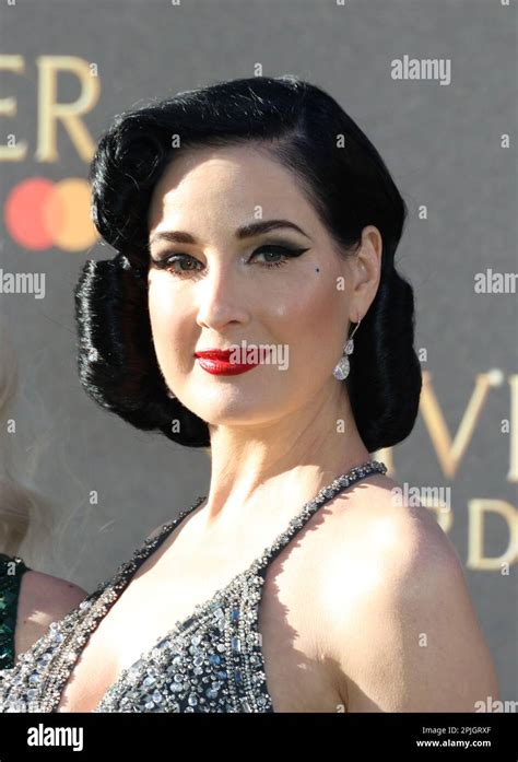 DITA von Teese, Olivier Awards 2023, Royal Albert Hall, London