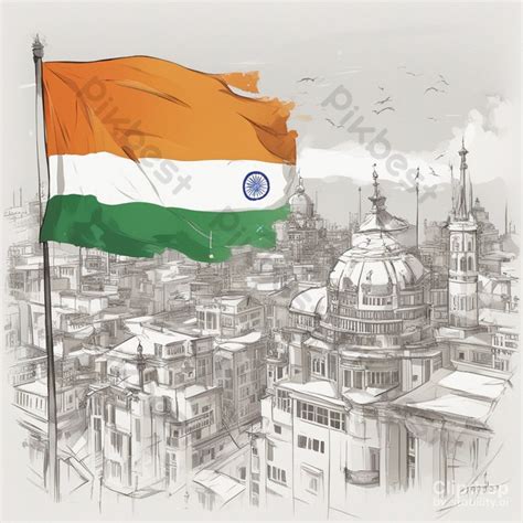 National Flag Of India On 15 August PNG Images | PSD Free Download ...