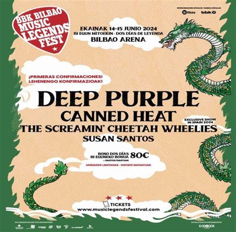 Deep Purple O Canned Heat Entre Las Primeras Confirmaciones Del Bbk