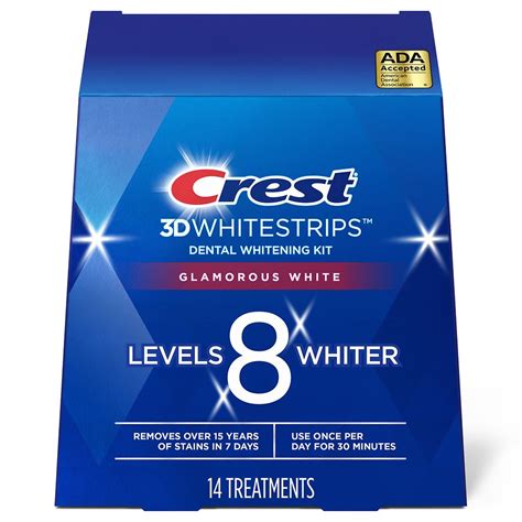 Crest 3d White 3d Whitestrips Luxe Glamorous White Walgreens