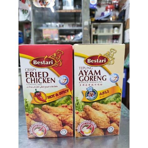 Bestari Crispy Fried Chicken Coating Mix 1kg150g Shopee Malaysia